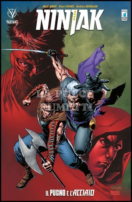 VALIANT # 75 - NINJAK 5: IL PUGNO E L'ACCIAIO